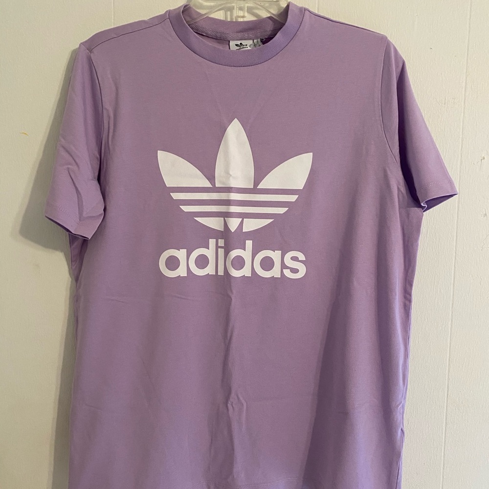 Lilac Adidas Tee